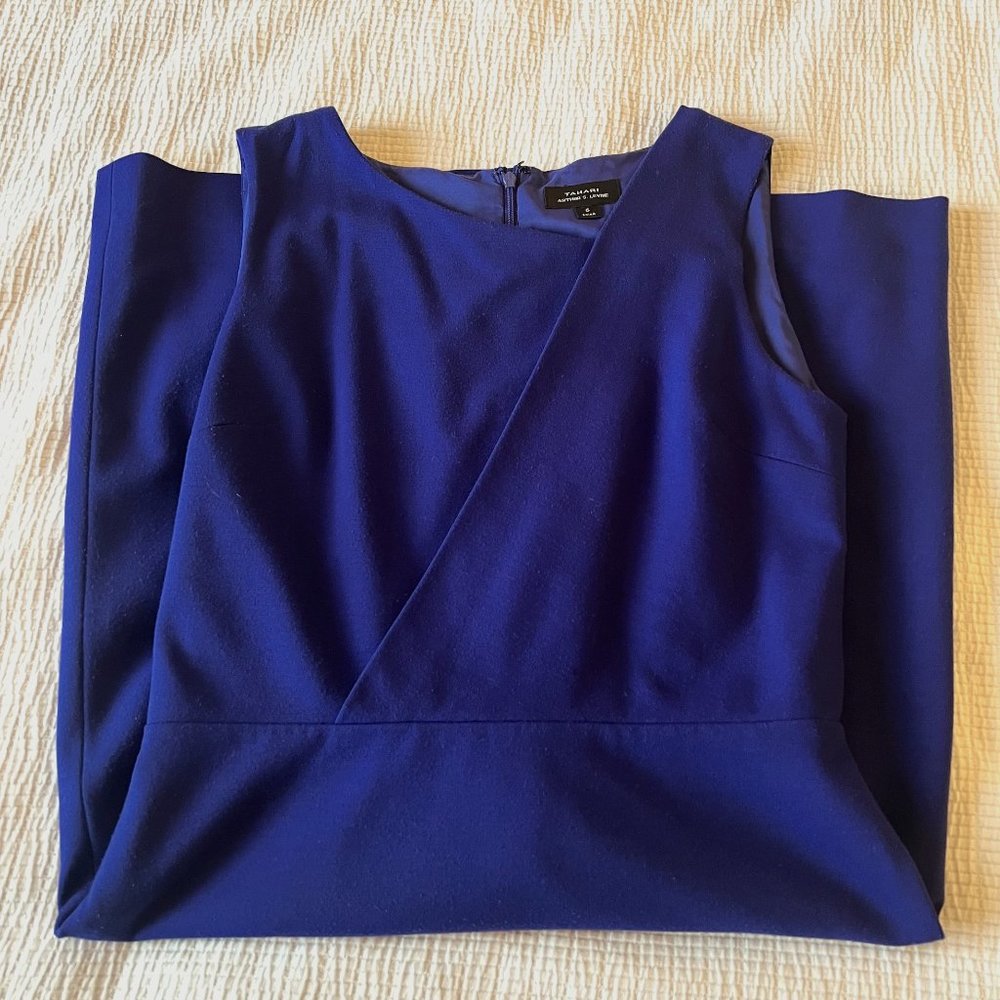 Purple Tahari Arthur S Levine Dress